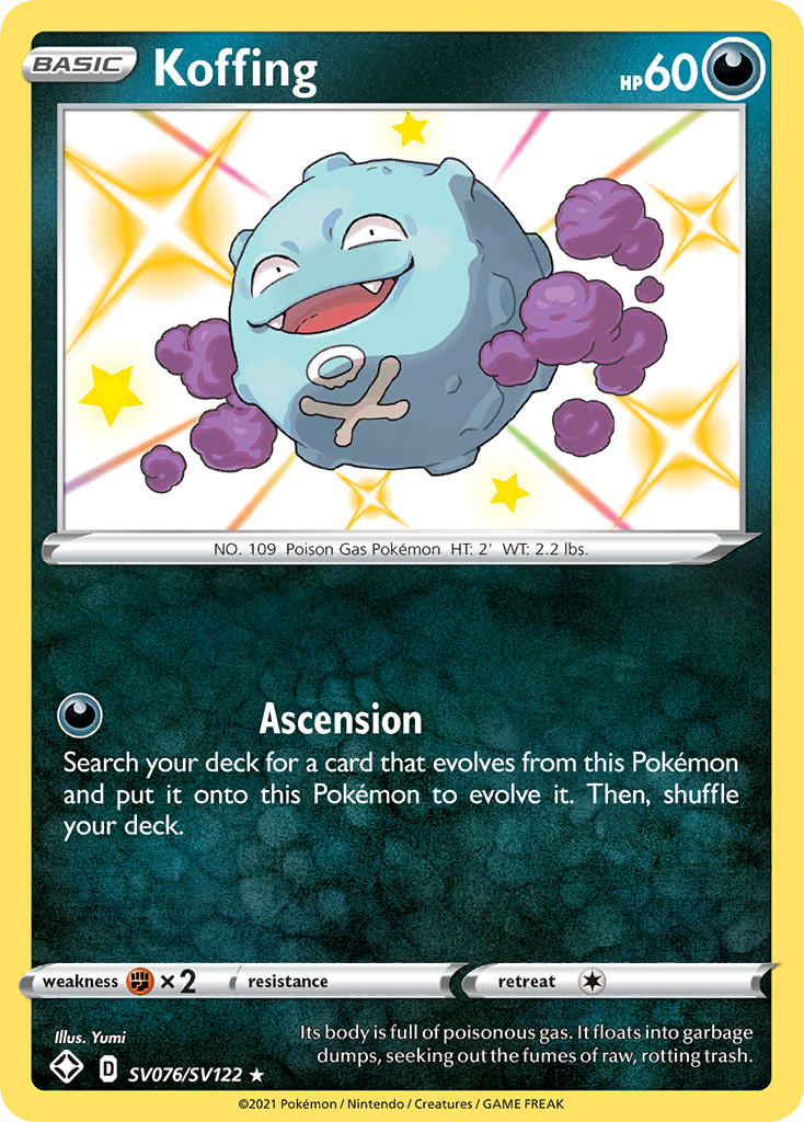 Koffing - SV76-SV122