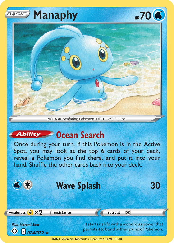 Manaphy - 24-72 (RH)