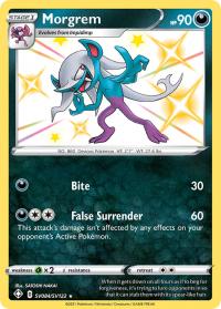 pokemon shining fates morgrem sv84 sv122