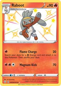 pokemon shining fates raboot sv16 sv122