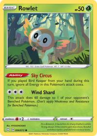 pokemon shining fates rowlet 6 72 rh