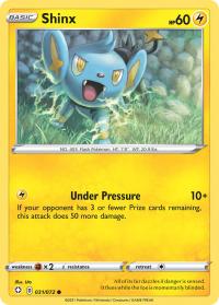 pokemon shining fates shinx 31 72