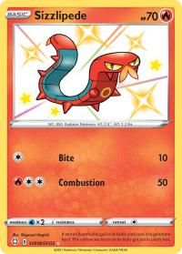 pokemon shining fates sizzlipede sv18 sv122