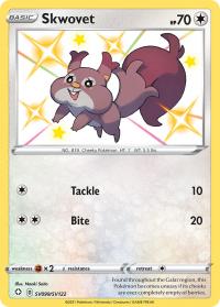 pokemon shining fates skwovet sv99 sv122