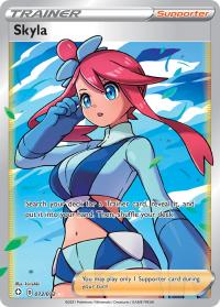 pokemon shining fates skyla 72 72 full art