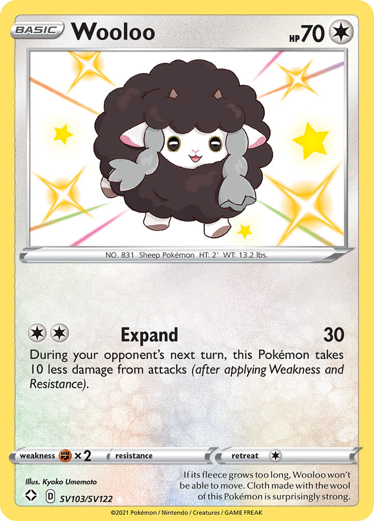 Wooloo - SV103-SV122