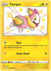 pokemon shining fates yamper sv39 sv122