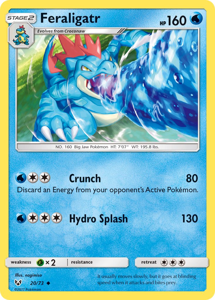 Feraligatr 20-73 (RH)