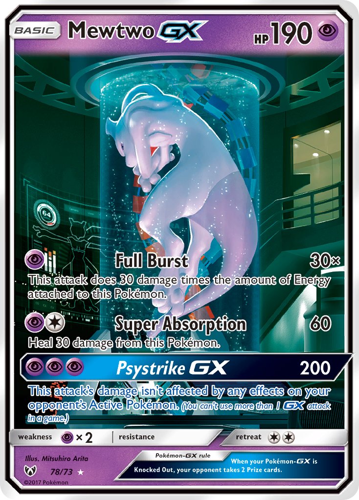 Mewtwo GX 78-73