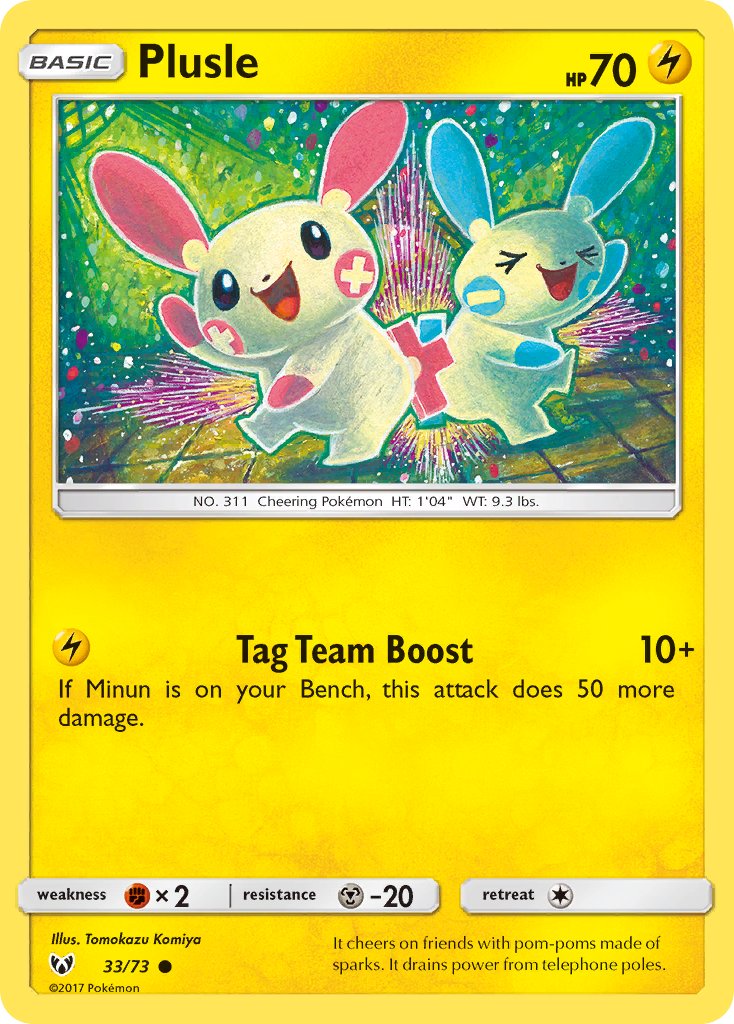 Plusle 33-73 (RH)