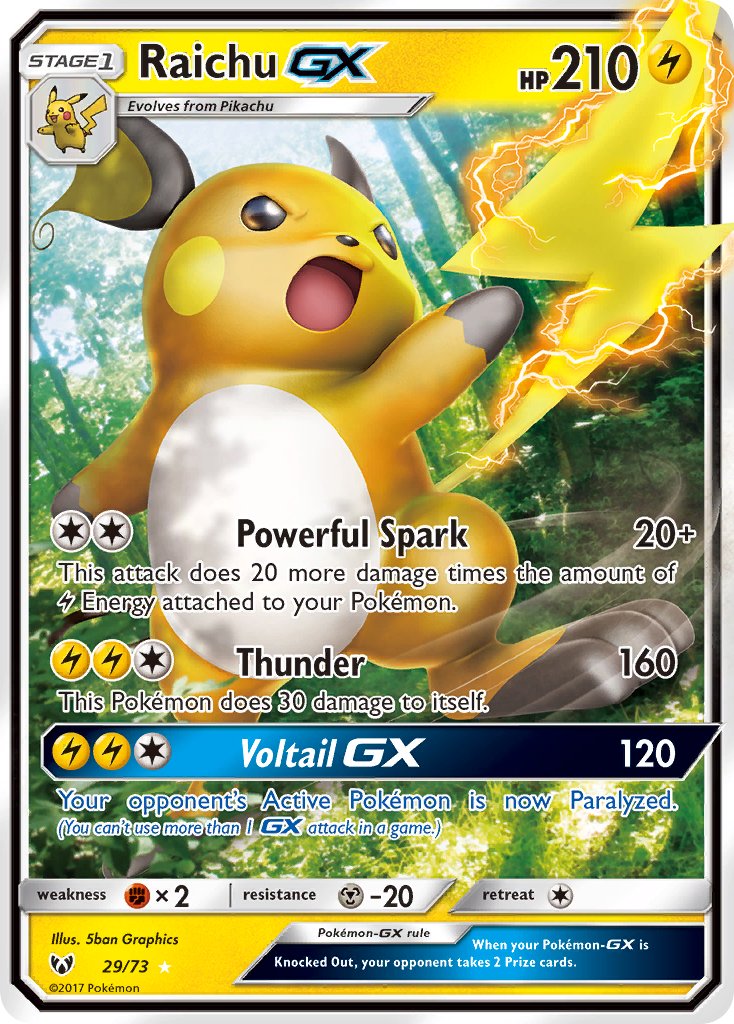 Raichu GX 29-73