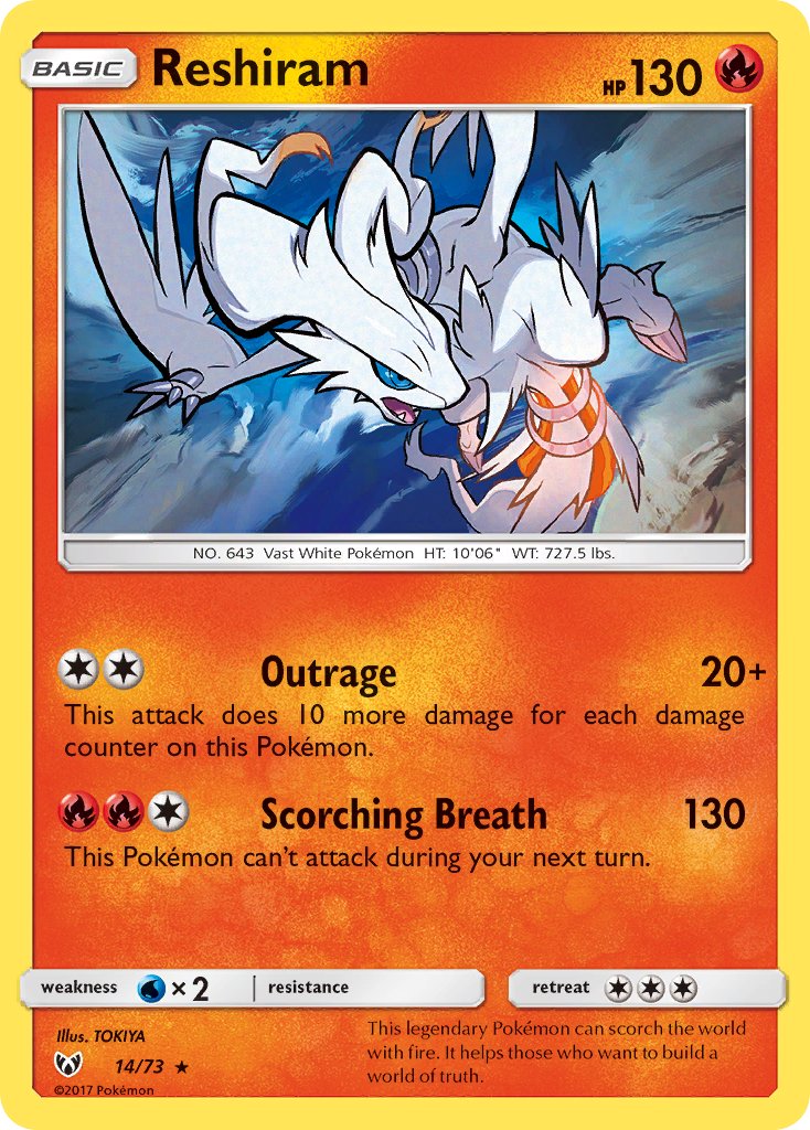 Reshiram 14-73 (RH)