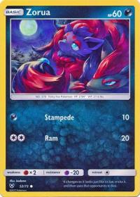 pokemon shining legends zorua 52 73