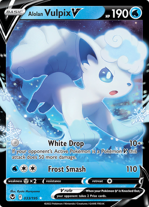 Alolan Vulpix V - 033-195