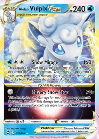 pokemon silver tempest alolan vulpix vstar 034 195