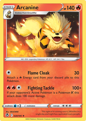 Arcanine - 020-195