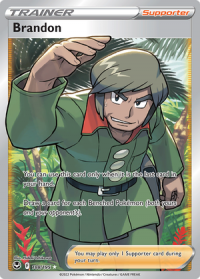 pokemon silver tempest brandon 188 195 full art