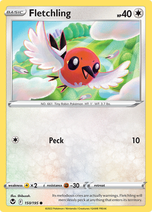 Fletchling - 150-195