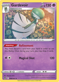 pokemon silver tempest gardevoir 069 195