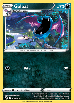 Golbat - 104-195