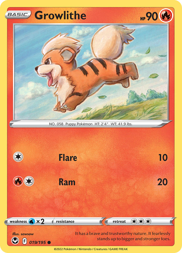 Growlithe - 019-195 (RH)