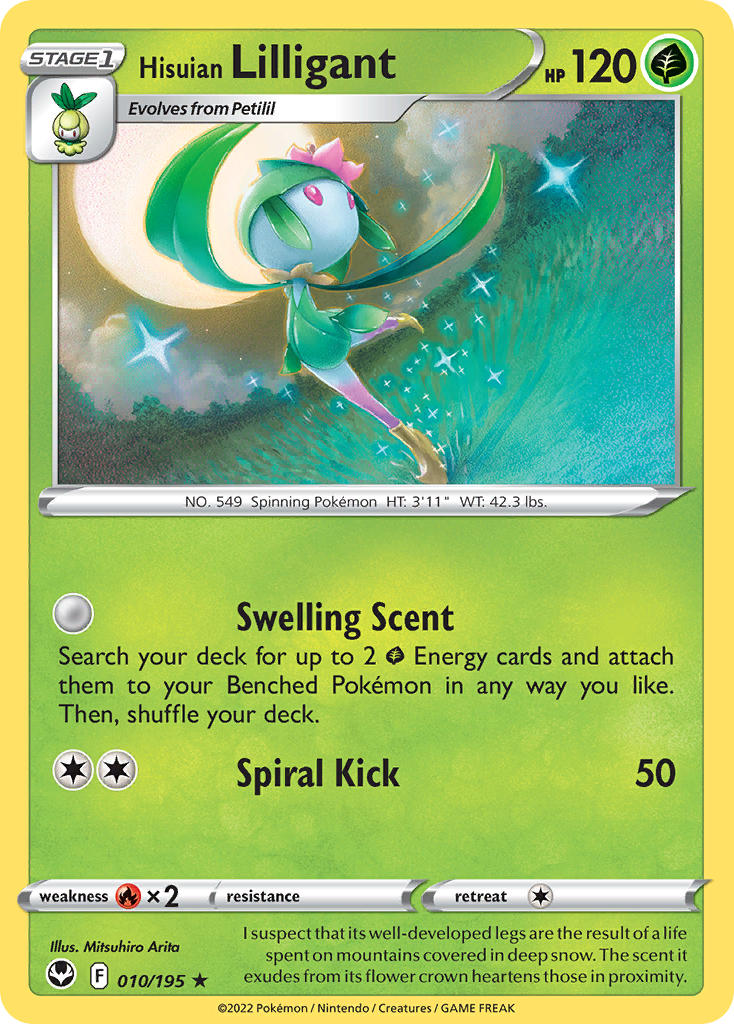 Hisuian Lilligant - 010-195 (RH)