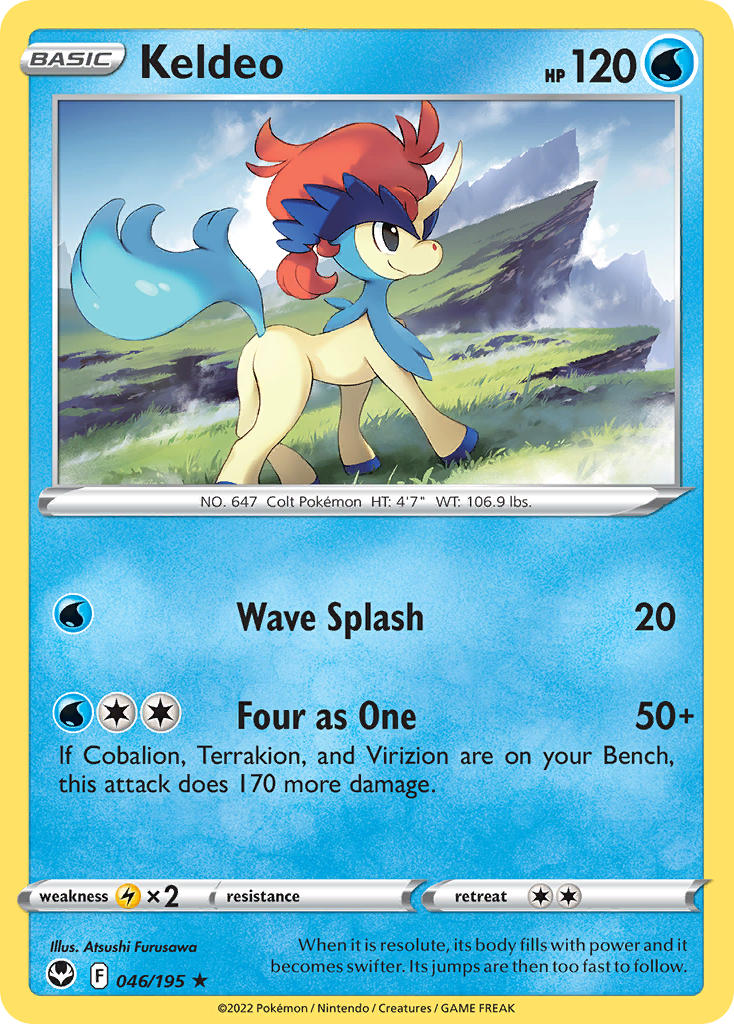 Keldeo - 046-195 (RH)