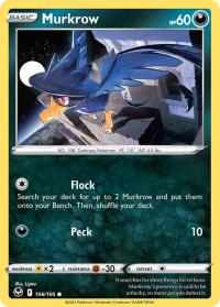 pokemon silver tempest murkrow 106 195 rh