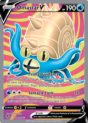 Omastar V -174-195 FULL ART