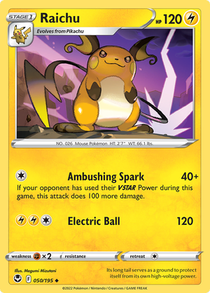 Raichu - 050-195