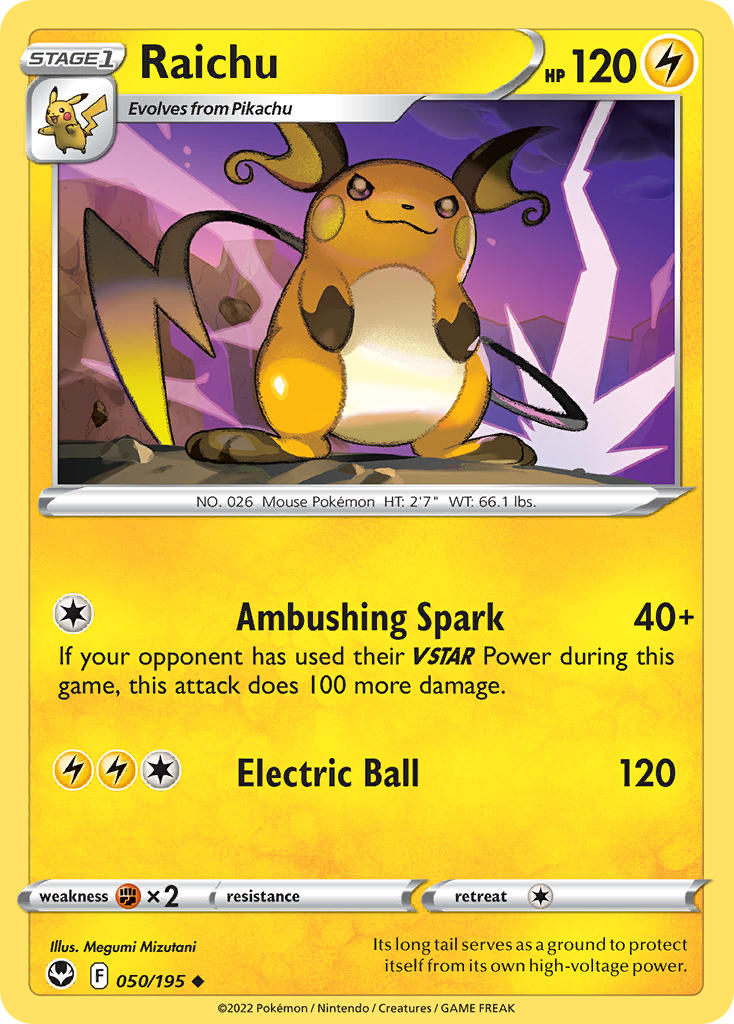 Raichu - 050-195 (RH)