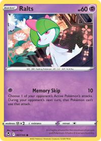 pokemon silver tempest ralts 067 195 rh