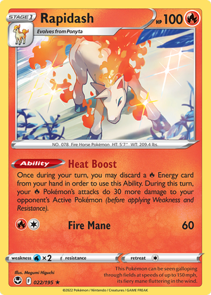 Rapidash - 022-195