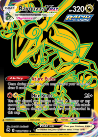 pokemon silver tempest rayquaza vmax tg29 tg30