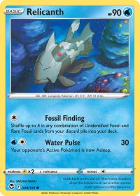 pokemon silver tempest relicanth 044 195 rh