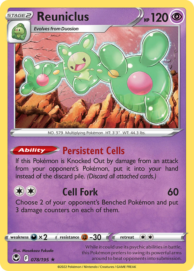 Reuniclus - 078-195 (RH)