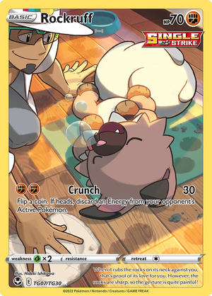 Rockruff - TG07-TG30