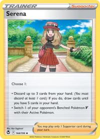 pokemon silver tempest serena 164 195 rh