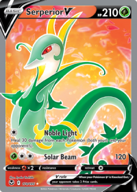 pokemon silver tempest serperior v 170 195 full art