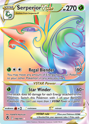 Serperior VSTAR - 196-195 RAINBOW