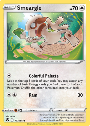 Smeargle - 137-195