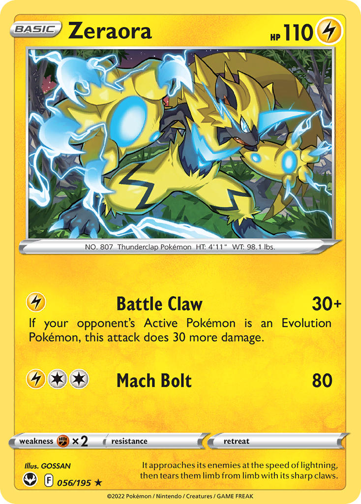 Zeraora - 056-195 (RH)