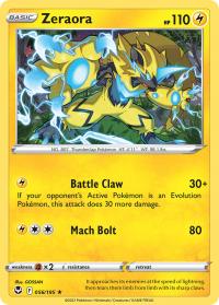 pokemon silver tempest zeraora 056 195 rh