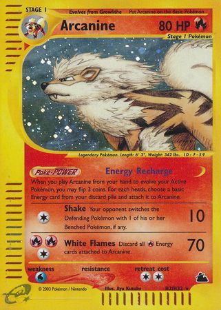 Arcanine H2-H32