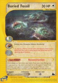 pokemon skyridge buried fossil 47 144