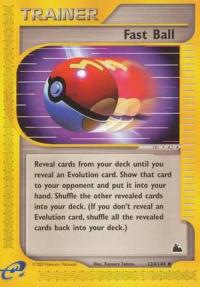 pokemon skyridge fast ball 124 144 rh