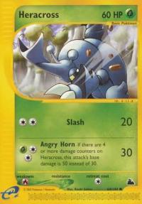 pokemon skyridge heracross 64 144