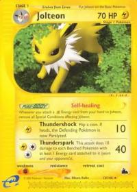 pokemon skyridge jolteon 13 144