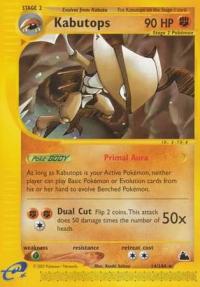 pokemon skyridge kabutops 14 144 rh