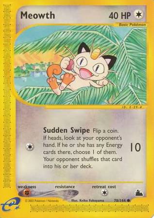 Meowth 78-144 (RH)